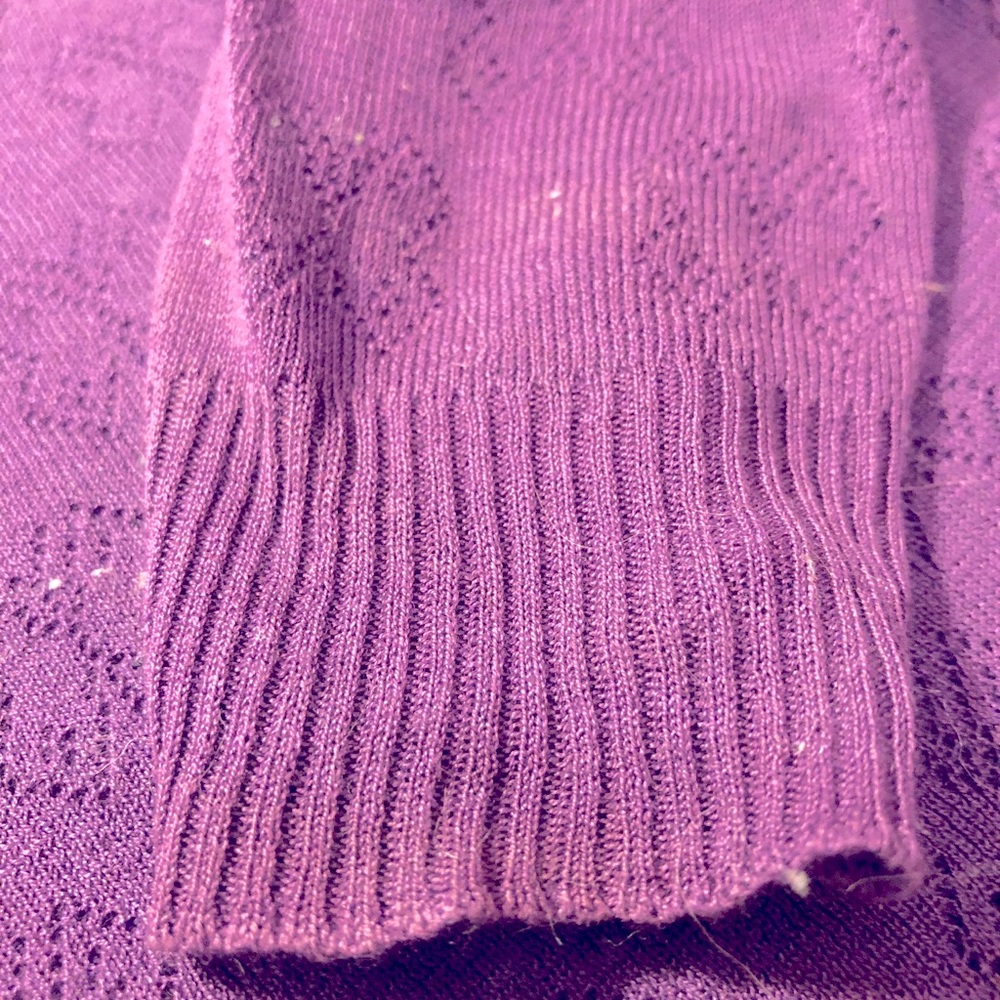 Purple button up - Picture 4 of 4